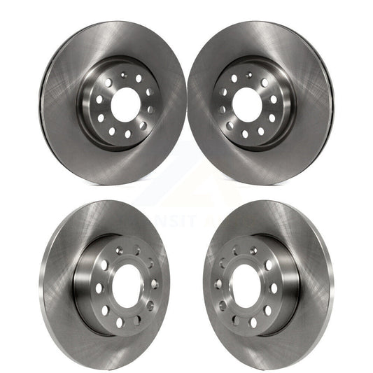 Disc Brake Rotors Front Rear Kit For Volkswagen Rabbit Audi A3 Quattro