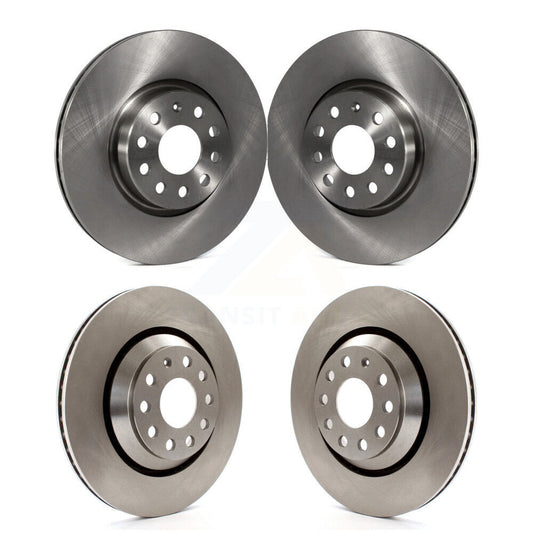 Brake Rotors Front Rear Kit For Volkswagen Arteon CC Audi A3 Quattro R32 Passat