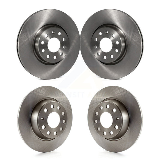 Brake Rotors Front Rear Kit For Volkswagen GTI Passat Eos Audi A3 Quattro Golf