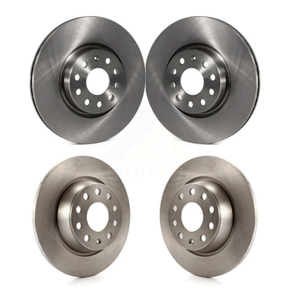 Brake Rotors Front Rear Kit For Volkswagen Tiguan CC Audi Q3 Quattro GTI Passat