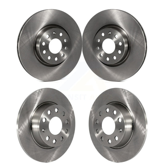 Brake Rotors Front Rear Kit For Volkswagen Passat Taos Audi GTI Golf SportWagen