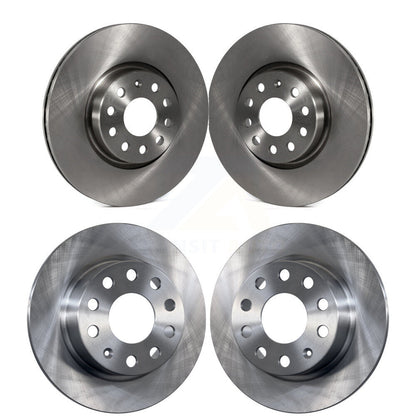 Disc Brake Rotors Front Rear Kit For Volkswagen Jetta Golf Alltrack Beetle