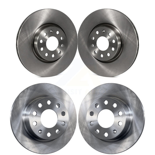 Disc Brake Rotors Front Rear Kit For Volkswagen Jetta Golf Alltrack Beetle