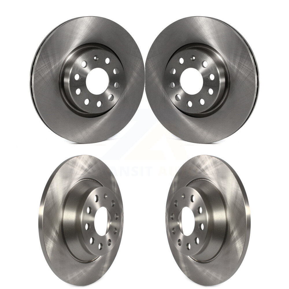 Disc Brake Rotors Front Rear Kit For Audi Q3 Quattro TT