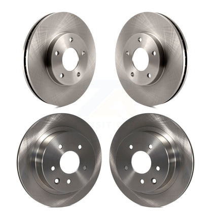 Disc Brake Rotors Front Rear Kit For 2005-2006 Nissan X-Trail
