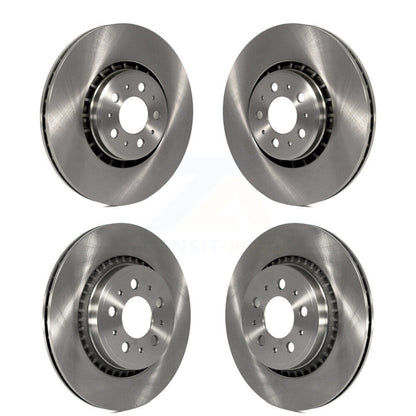 Brake Rotors Front Rear Kit For 03-14 Volvo XC90 With 336mm Diameter Rotor