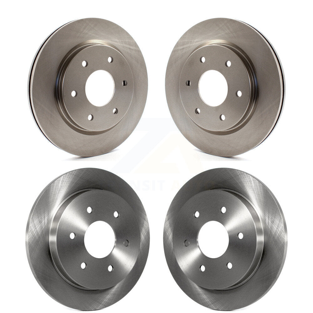 Disc Brake Rotors Front Rear Kit For Nissan TITAN INFINITI QX56 Armada