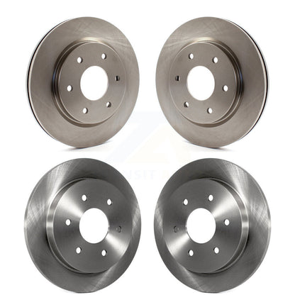 Disc Brake Rotors Front Rear Kit For Nissan TITAN INFINITI QX56 Armada