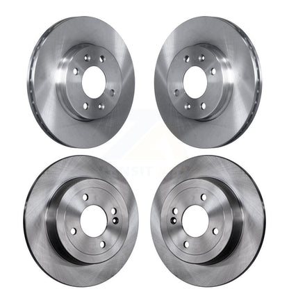 Disc Brake Rotors Front Rear Kit For 2011 Hyundai Accent