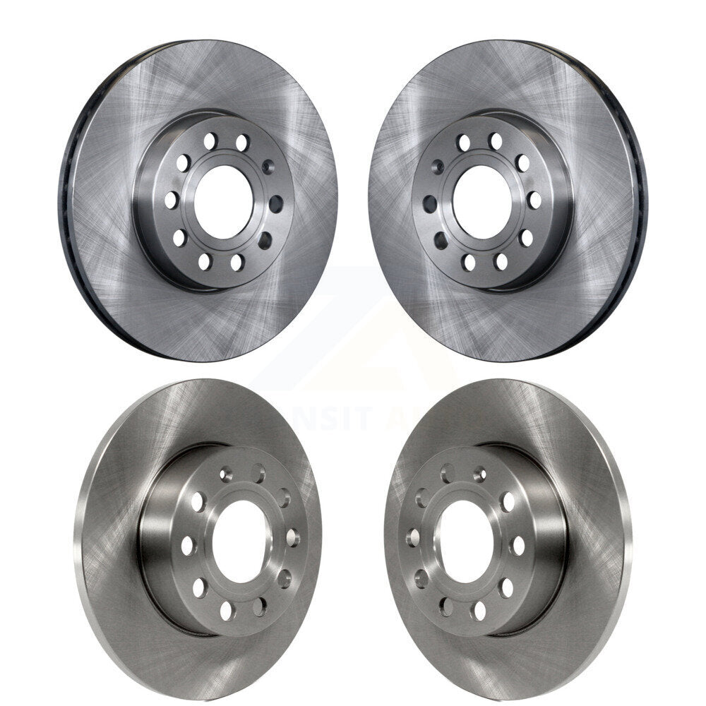 Brake Rotor Front Rear Kit For Volkswagen Rabbit With 288mm Diameter