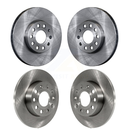 Brake Rotor Front Rear Kit For Volkswagen Rabbit With 288mm Diameter