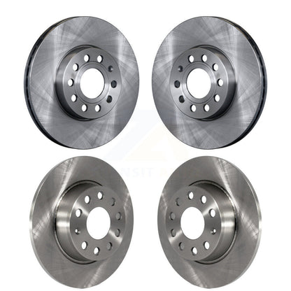 Brake Rotors Front Rear Kit For Volkswagen Golf SportWagen Taos Audi A3 Quattro