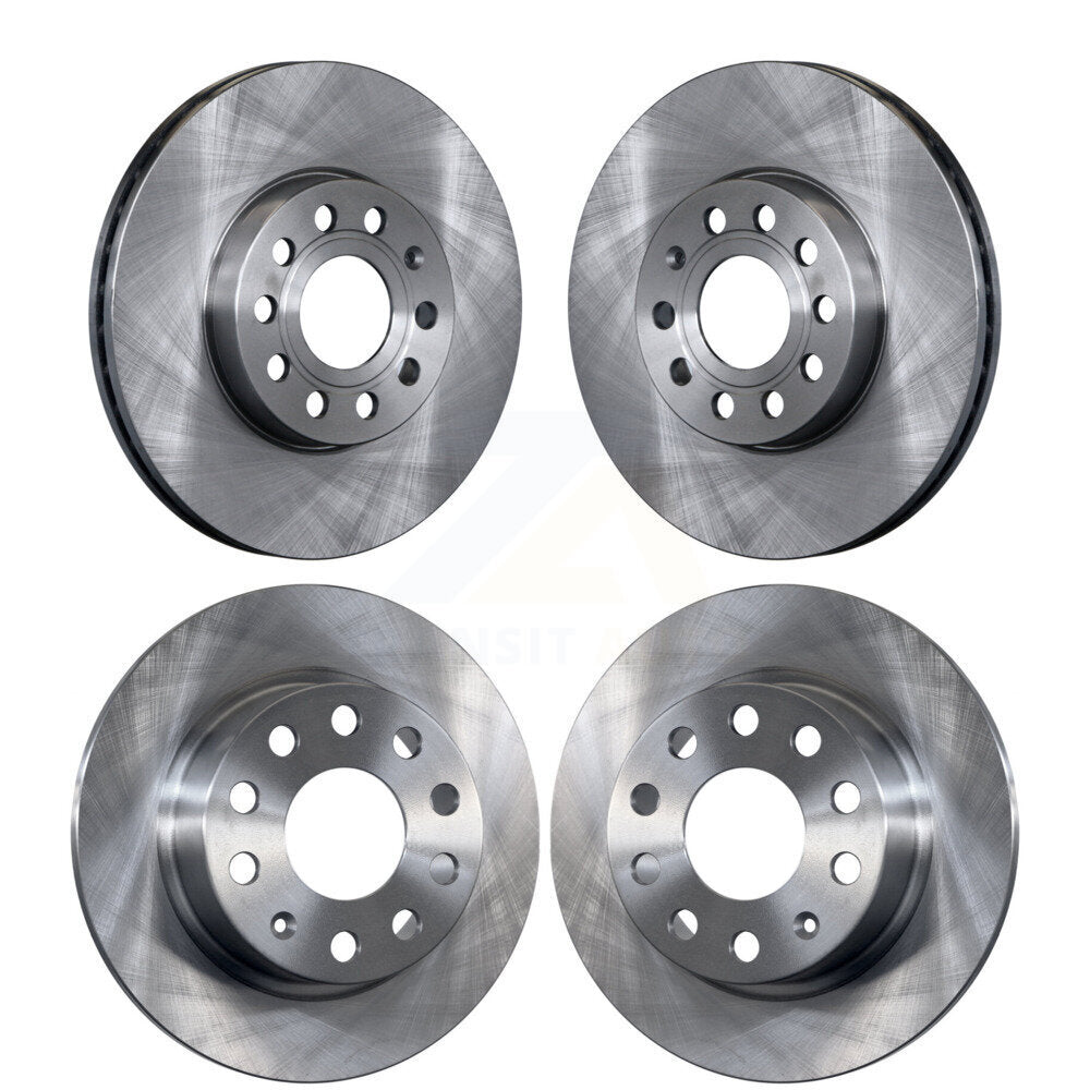 Disc Brake Rotors Front Rear Kit For Volkswagen Jetta Beetle Golf SportWagen