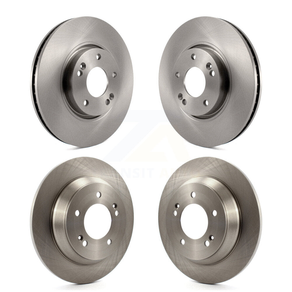 Disc Brake Rotors Front Rear Kit For 2014-2017 Kia Rondo