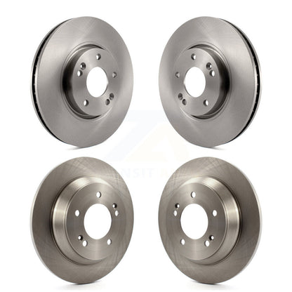 Disc Brake Rotors Front Rear Kit For 2014-2017 Kia Rondo