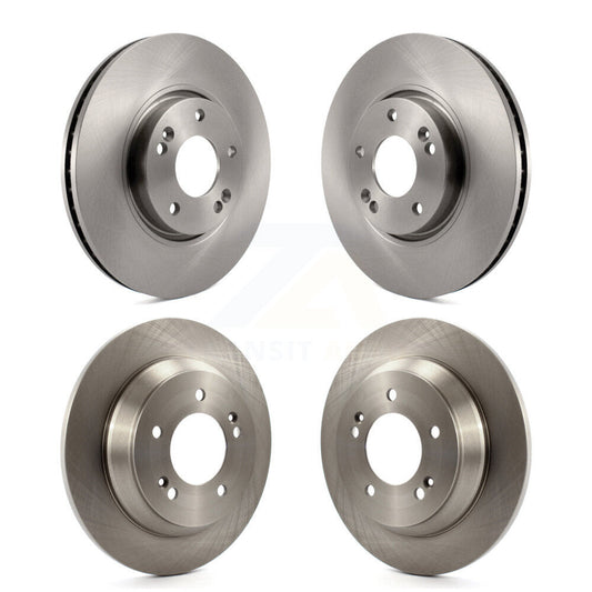 Disc Brake Rotors Front Rear Kit For 2014-2017 Kia Rondo