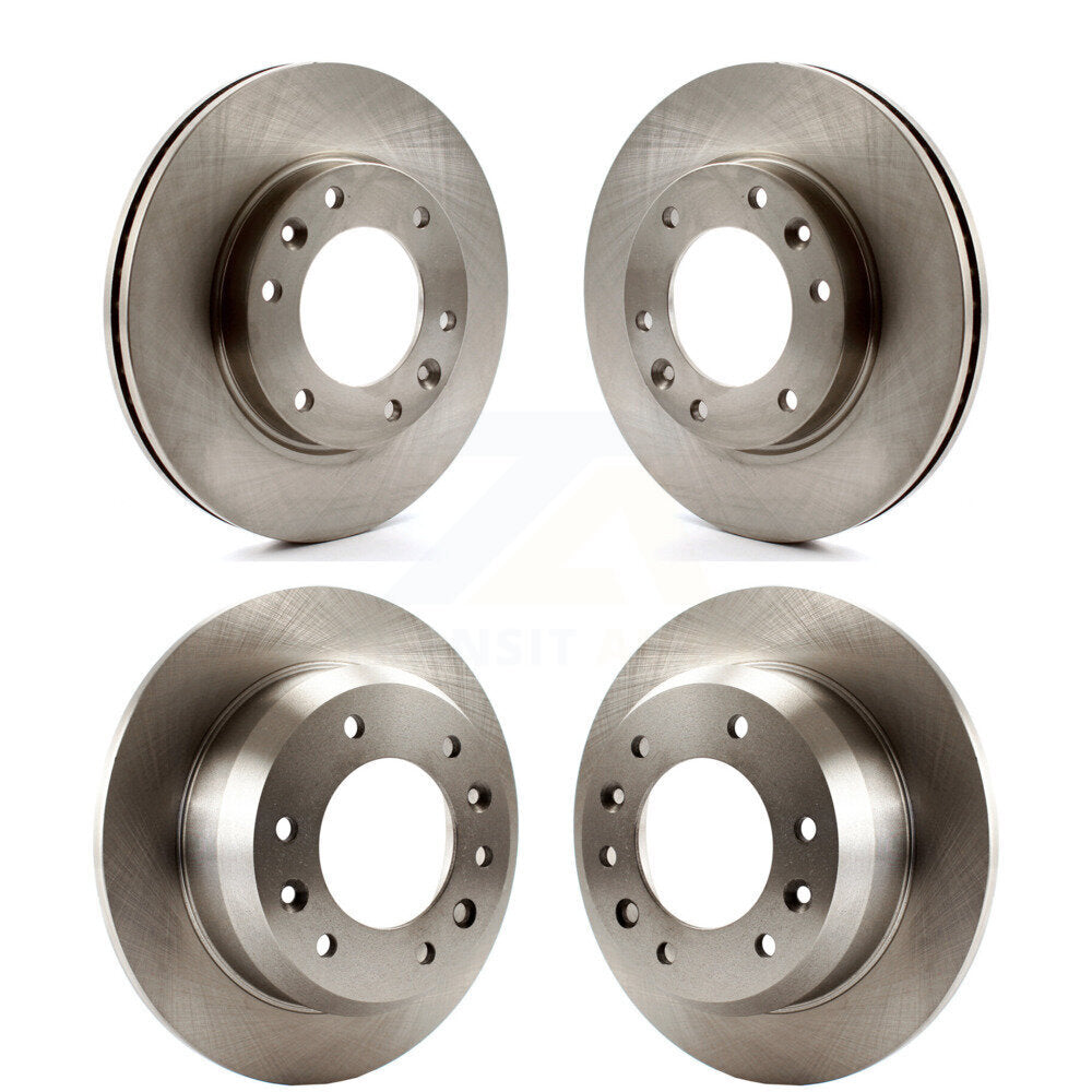 Disc Brake Rotors Front Rear Kit For Kia Sedona Hyundai Entourage
