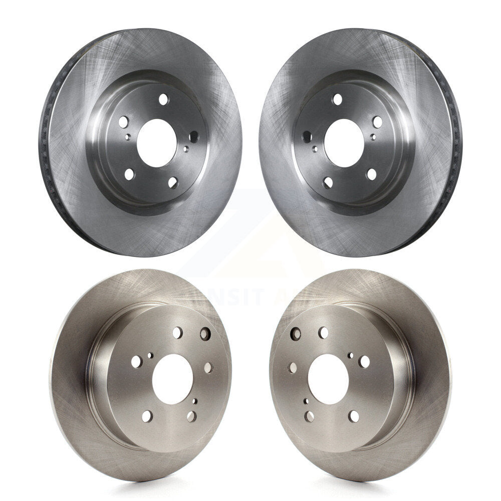 Disc Brake Rotors Front Rear Kit For Toyota Matrix Pontiac Vibe