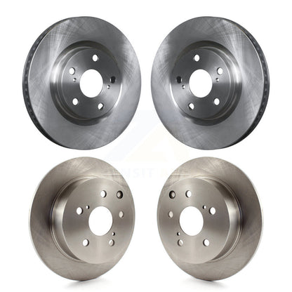 Disc Brake Rotors Front Rear Kit For Toyota Matrix Pontiac Vibe