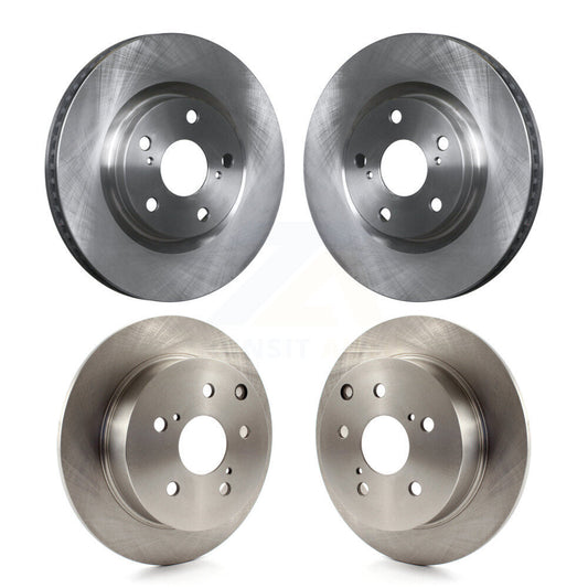 Disc Brake Rotors Front Rear Kit For Toyota Matrix Pontiac Vibe