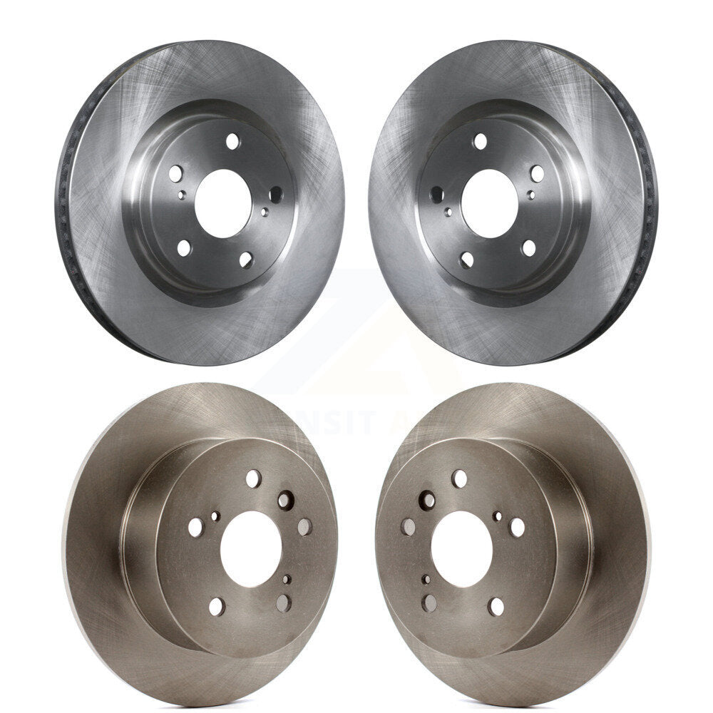 Disc Brake Rotors Front Rear Kit For Toyota Camry Lexus ES350 Avalon