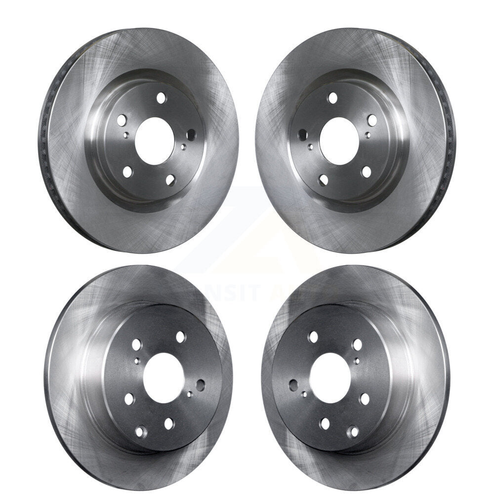 Disc Brake Rotors Front Rear Kit For Toyota RAV4