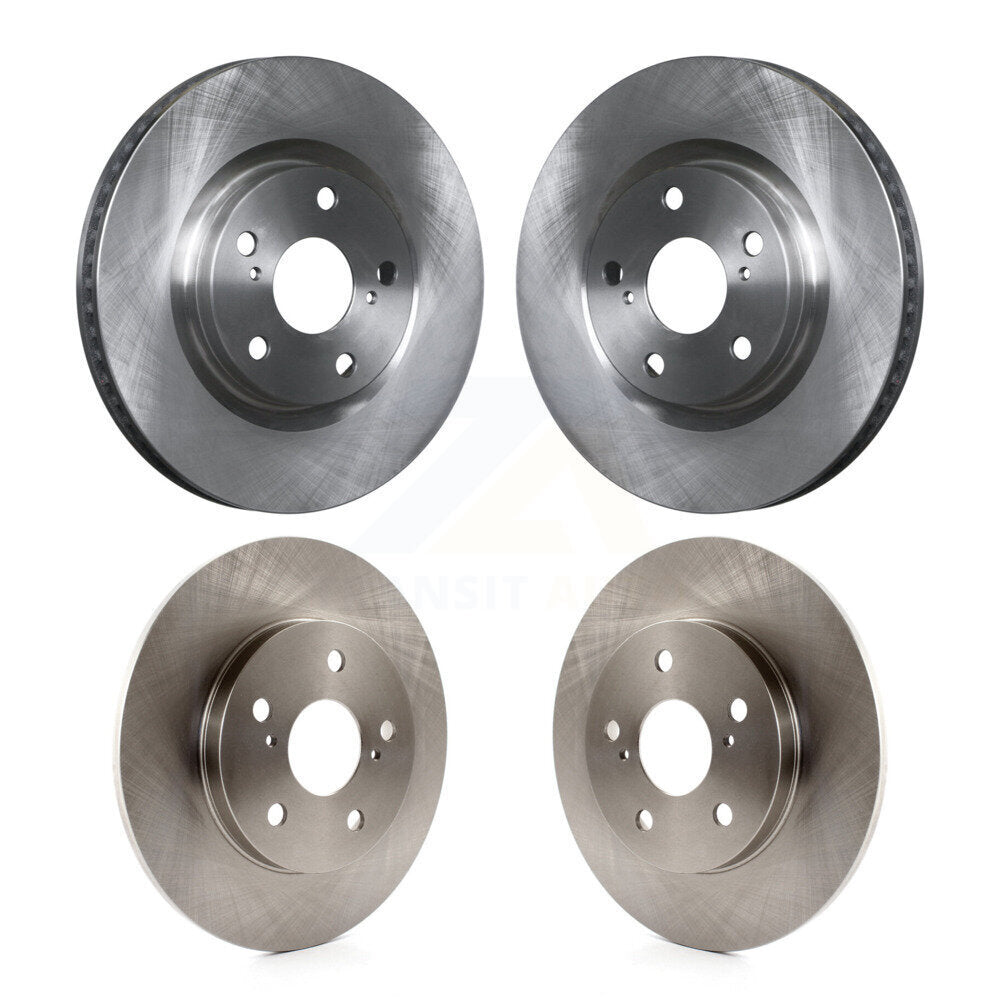 Disc Brake Rotors Front Rear Kit For Toyota Matrix Pontiac Vibe Corolla iM Scion