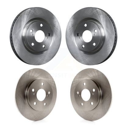 Disc Brake Rotors Front Rear Kit For Toyota Matrix Pontiac Vibe Corolla iM Scion