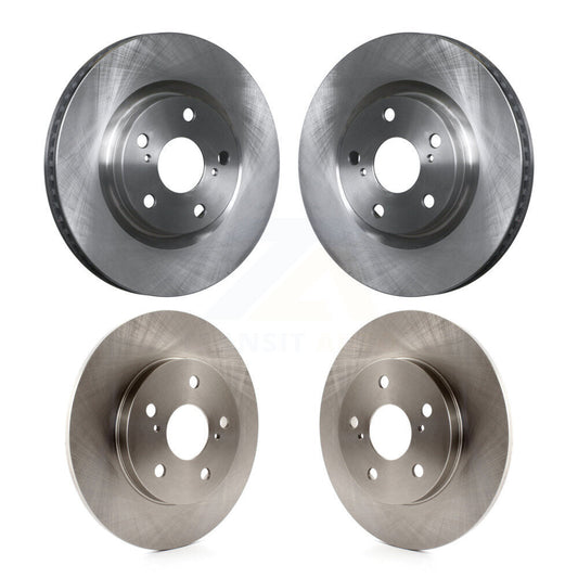 Disc Brake Rotors Front Rear Kit For Toyota Matrix Pontiac Vibe Corolla iM Scion