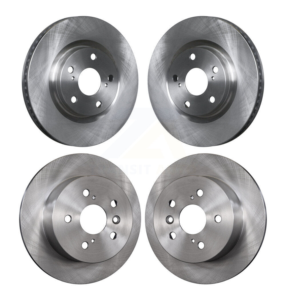 Disc Brake Rotors Front Rear Kit For Toyota Camry Lexus ES350 Avalon ES300h