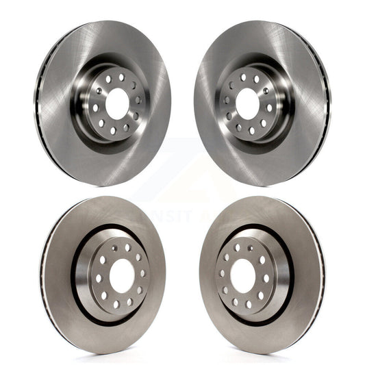 Disc Brake Rotors Front Rear Kit For Volkswagen Passat CC Golf R R32