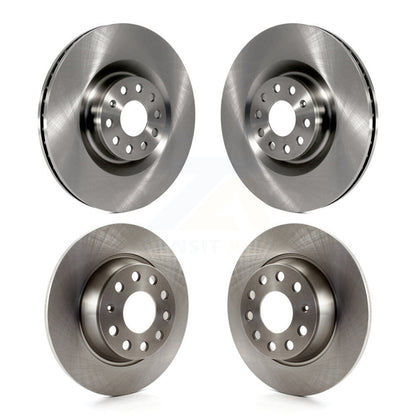Brake Rotors Front Rear Kit For Volkswagen Passat FWD with Naturally Aspirated