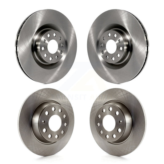 Brake Rotors Front Rear Kit For Volkswagen Passat FWD with Naturally Aspirated
