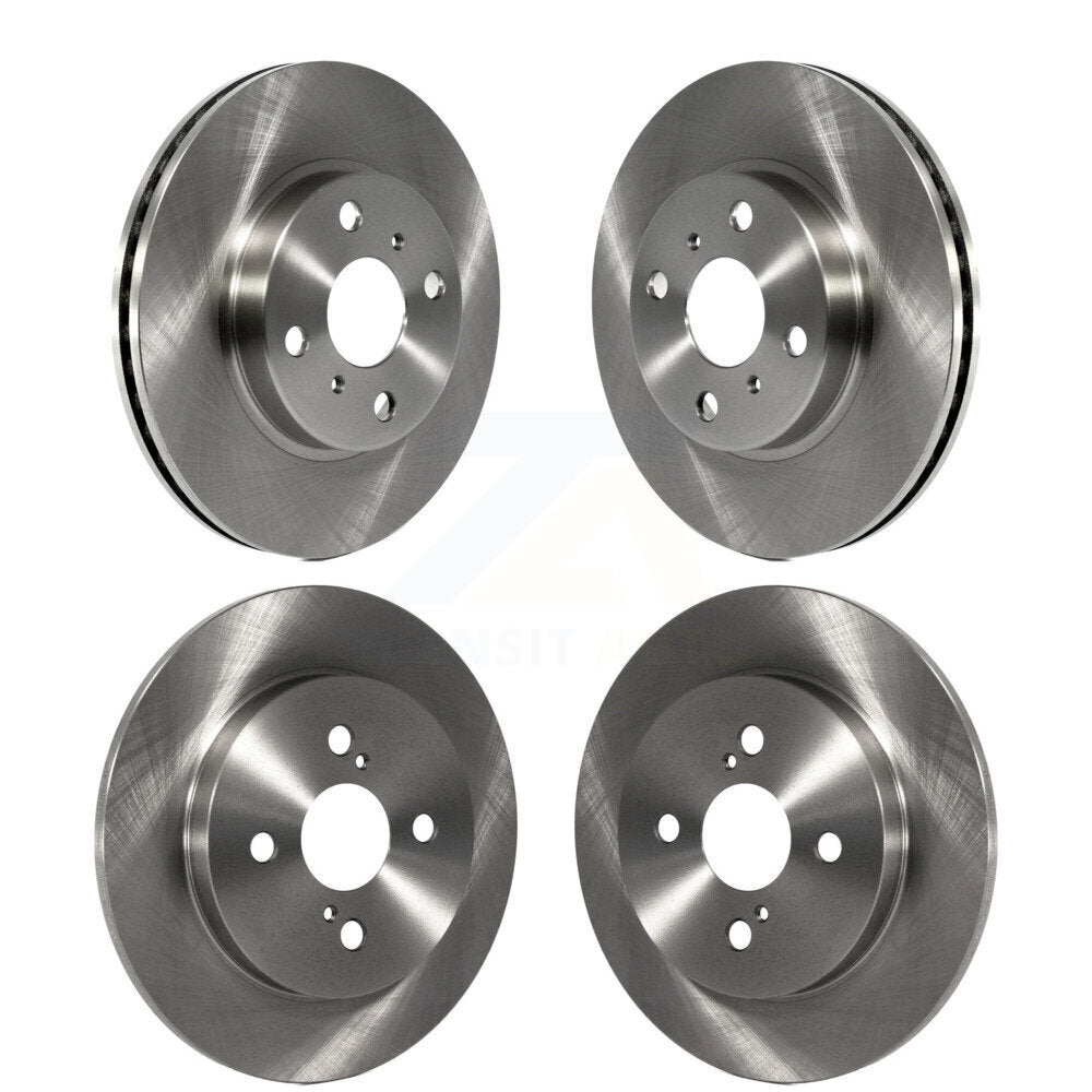 Disc Brake Rotors Front Rear Kit For 2012-2013 Toyota Yaris L LE