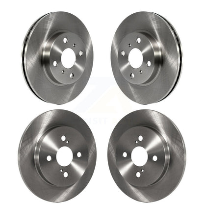 Disc Brake Rotors Front Rear Kit For 2012-2013 Toyota Yaris L LE