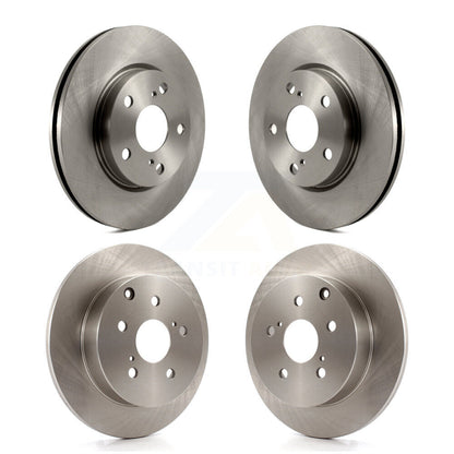 Disc Brake Rotors Front Rear Kit For 2012-2018 Toyota Prius V