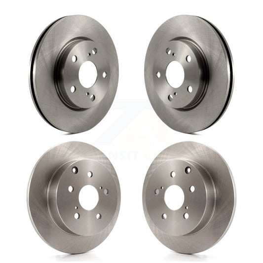 Disc Brake Rotors Front Rear Kit For 2012-2018 Toyota Prius V