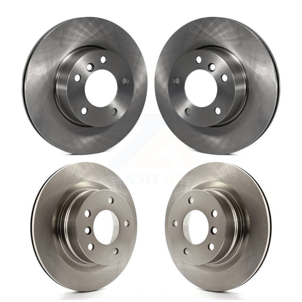 Disc Brake Rotors Front Rear Kit For 2008-2013 BMW 128i