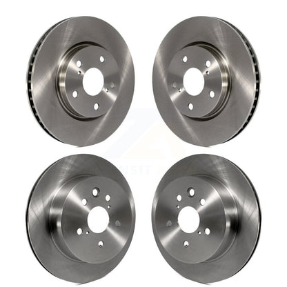 Brake Rotors Front Rear Kit For Lexus IS250 C Vehicles Built Canadian Market