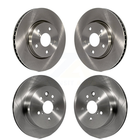 Brake Rotors Front Rear Kit For Lexus IS250 C Vehicles Built Canadian Market