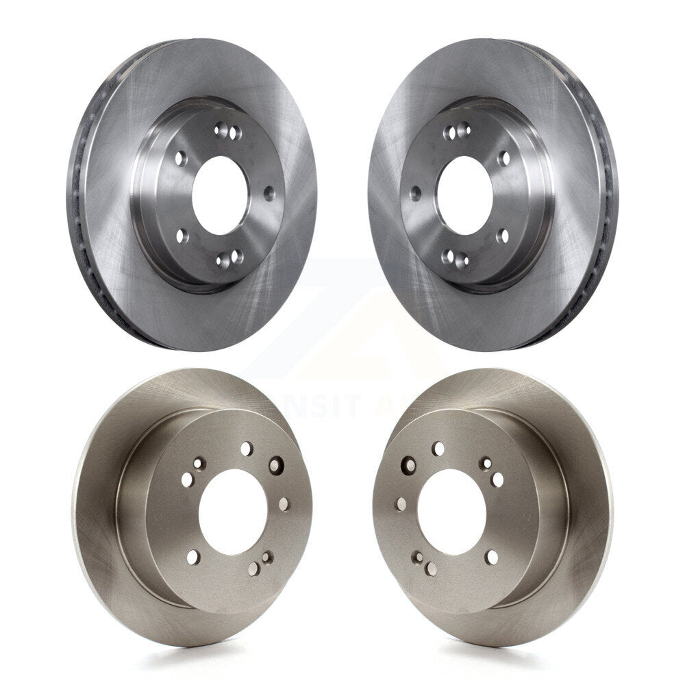 Disc Brake Rotors Front Rear Kit For Hyundai Elantra