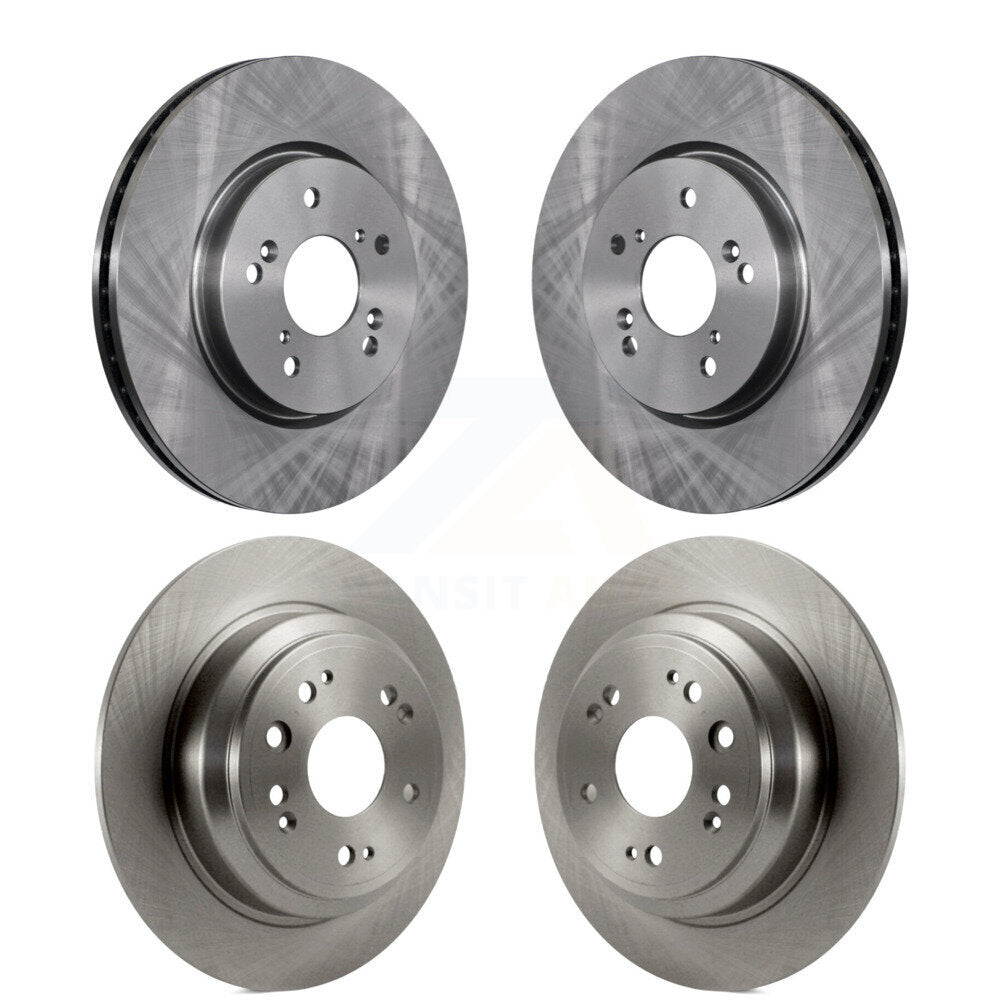 Disc Brake Rotors Front Rear Kit For Honda Accord Crosstour