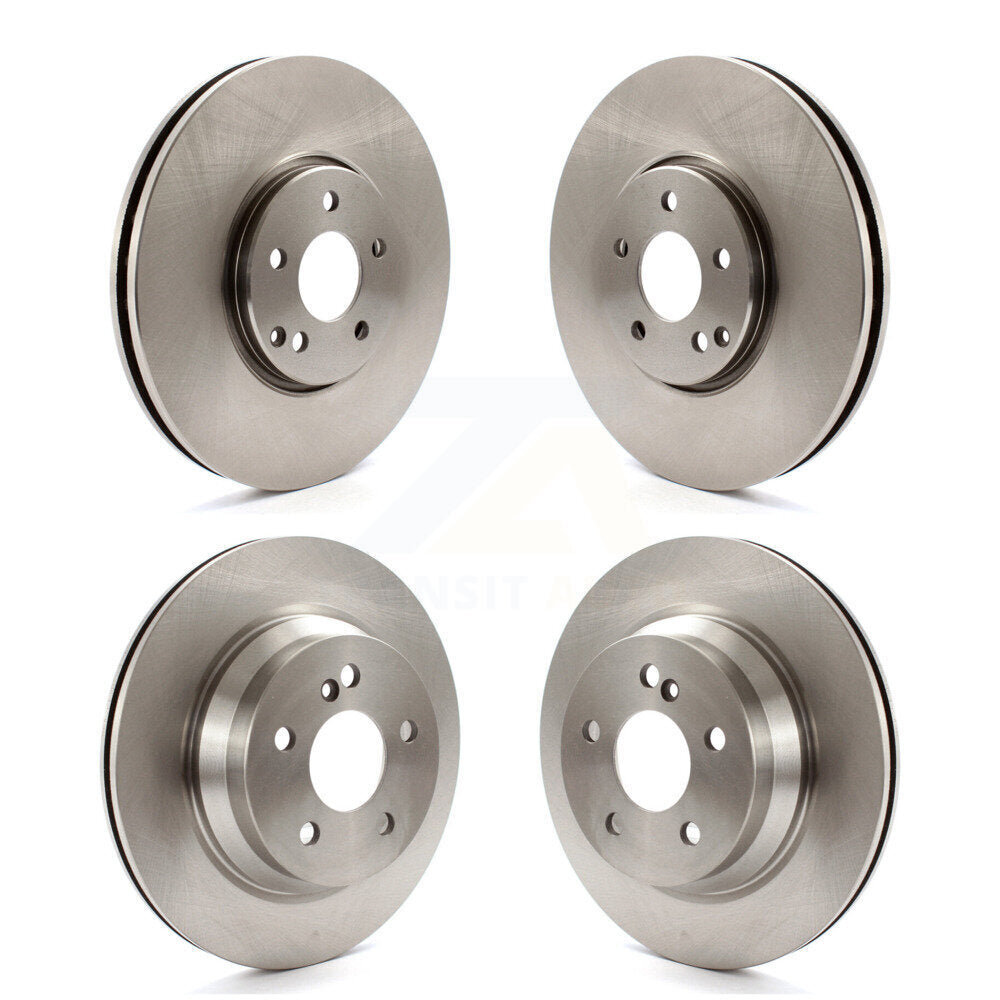 Disc Brake Rotors Front Rear Kit For Mercedes-Benz E500 E550 AWD