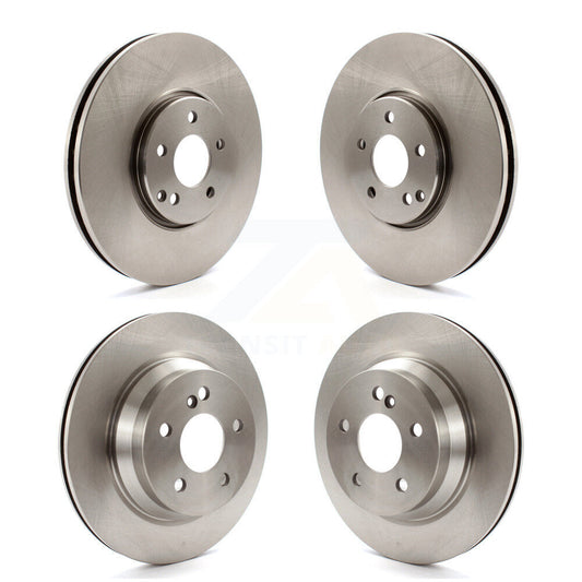 Disc Brake Rotors Front Rear Kit For Mercedes-Benz E500 E550 AWD