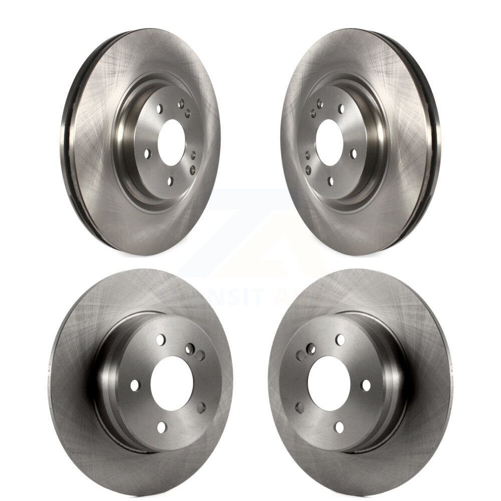 Disc Brake Rotor Front Rear Kit For Mercedes-Benz C230 SLK350 CLK350 C320 SLK280