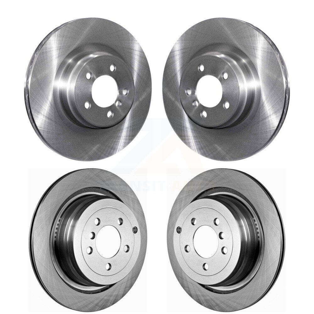 Disc Brake Rotors Front Rear Kit For Land Rover Range