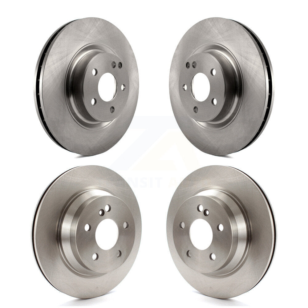 Brake Rotors Front Rear Kit For Mercedes-Benz GLK350 GLK250 CLS550 CLS500 E550