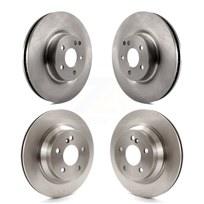 Brake Rotors Front Rear Kit For Mercedes-Benz GLK350 GLK250 CLS550 CLS500 E550