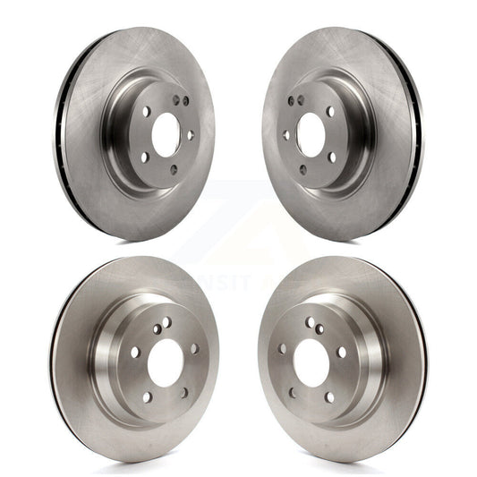 Brake Rotors Front Rear Kit For Mercedes-Benz GLK350 GLK250 CLS550 CLS500 E550