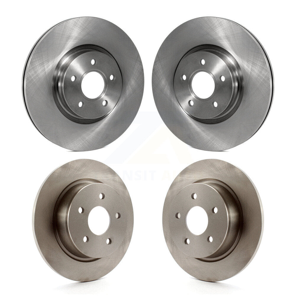 Disc Brake Rotors Front Rear Kit For Ford Escape Transit Connect